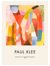 Klee Movement Of Vaulted Chambers - Art Print